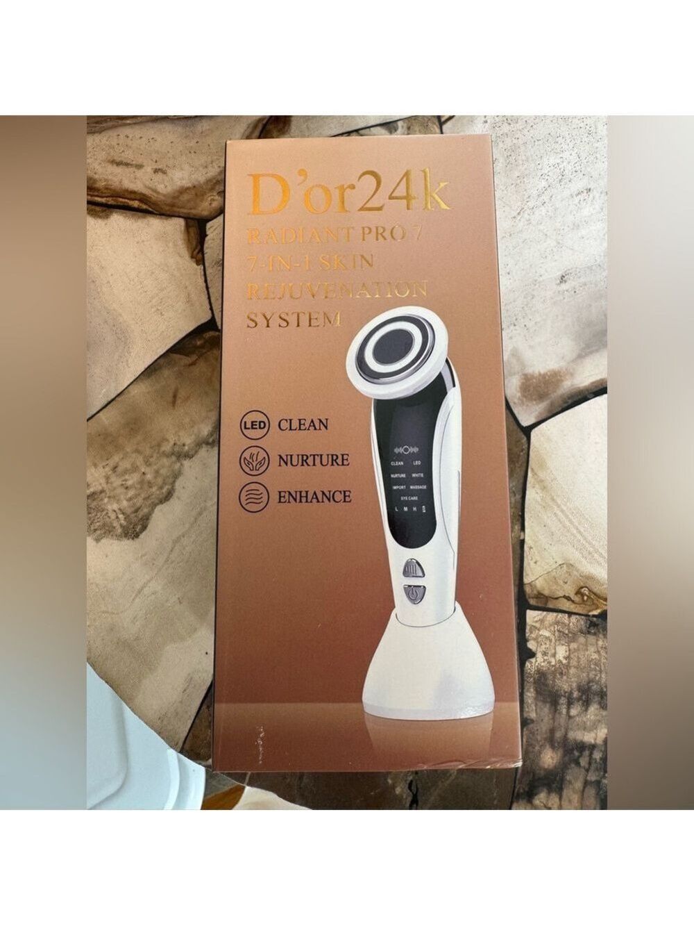 D’OR 24K - Prestige Radiante’ Pro-7 - NIB - 7-in-1 Skin Rejuvenating System
